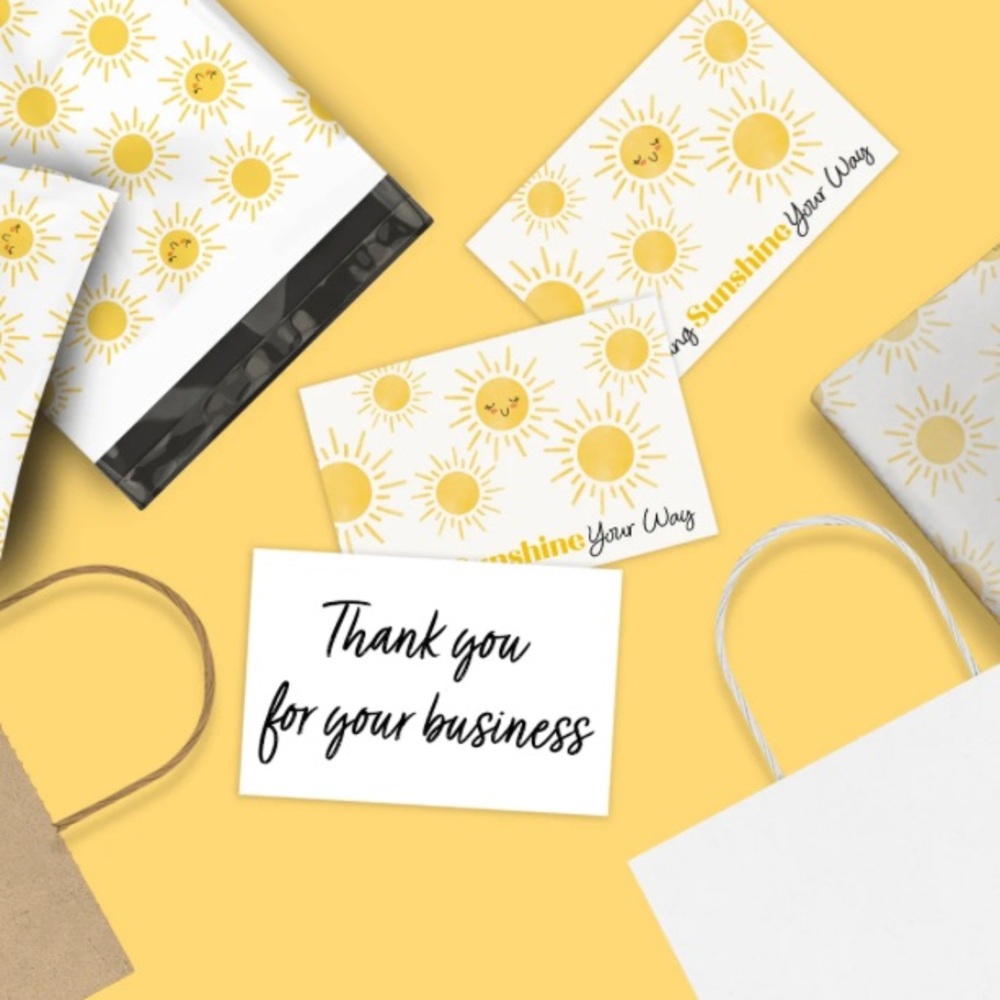 20 (4” x 6”) charming thank you cards, perfect for expressing gratitude. - Picture 7 of 7
